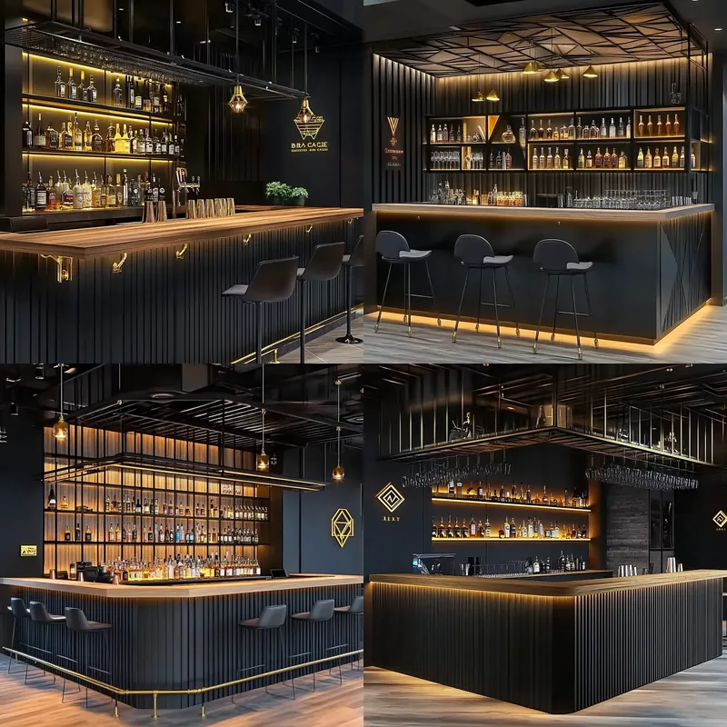 Interior Design Industrial Style - لتصميم داخلي للمطاعم بأسلوب صناعي مع