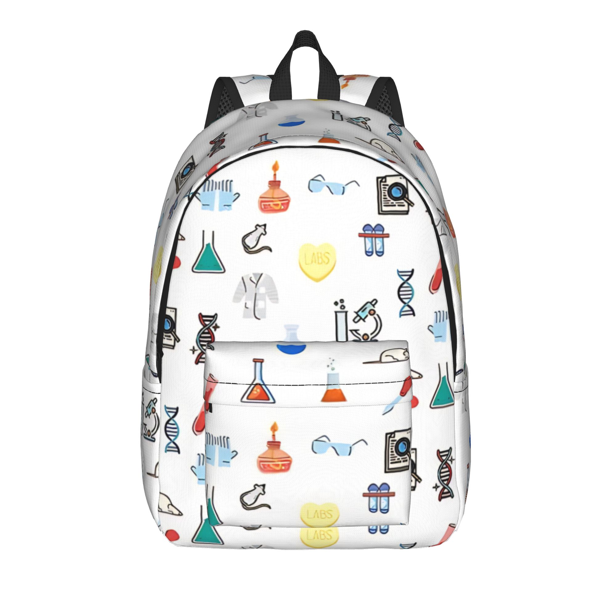 Interior Design Lab - حقيبة ظهر مدرسية للعلوم والكيمياء مع