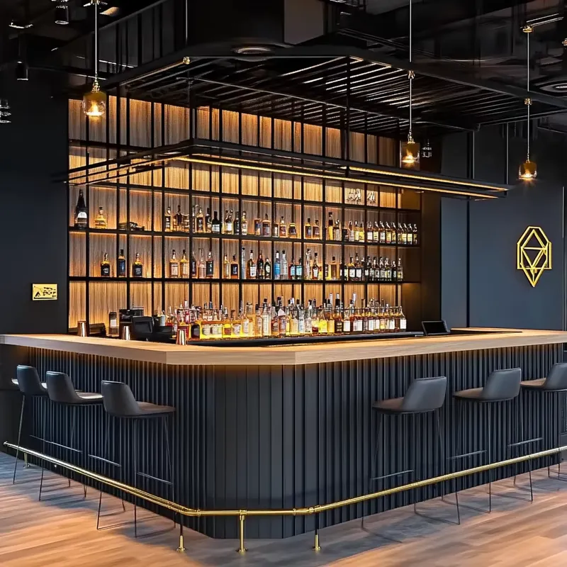 لتصميم داخلي للمطاعم بأسلوب صن - مراجعة Interior Design Industrial Style وسعره