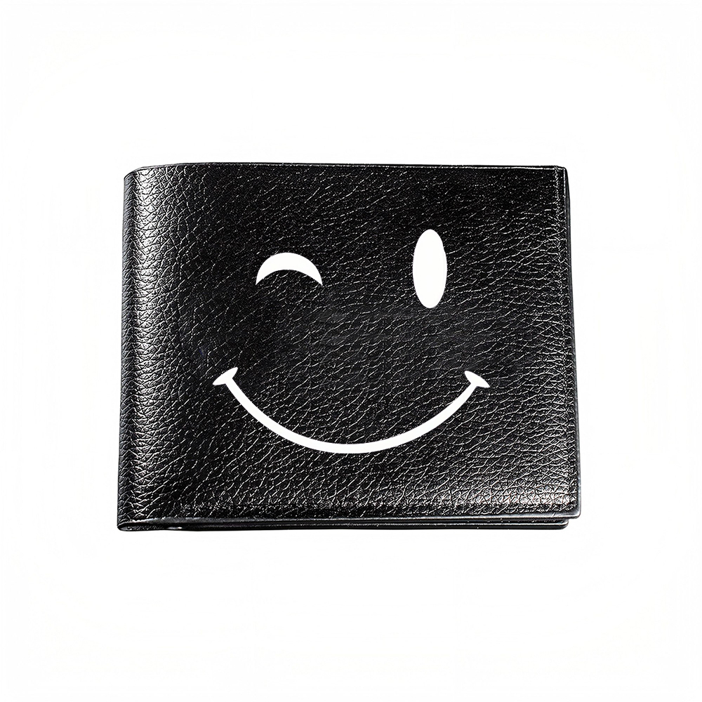 محفظة رجالية بتصميم وجه مبتسم  - مراجعة Interior Design Emoji وسعره